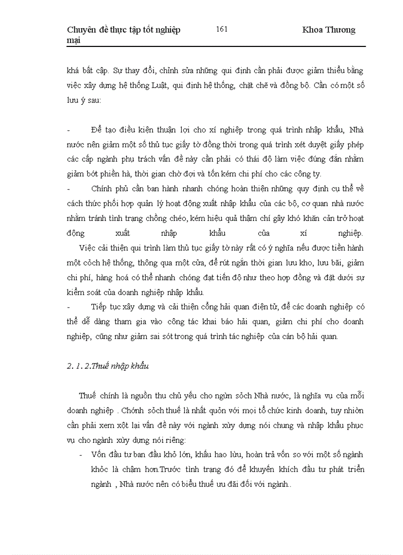 image for page Một số giải pháp nhằm hoàn thiện hoạt động thực hiện hợp đồng nhập khẩu uỷ thác tại Xí nghiệp thương mại và xây dựng công trình