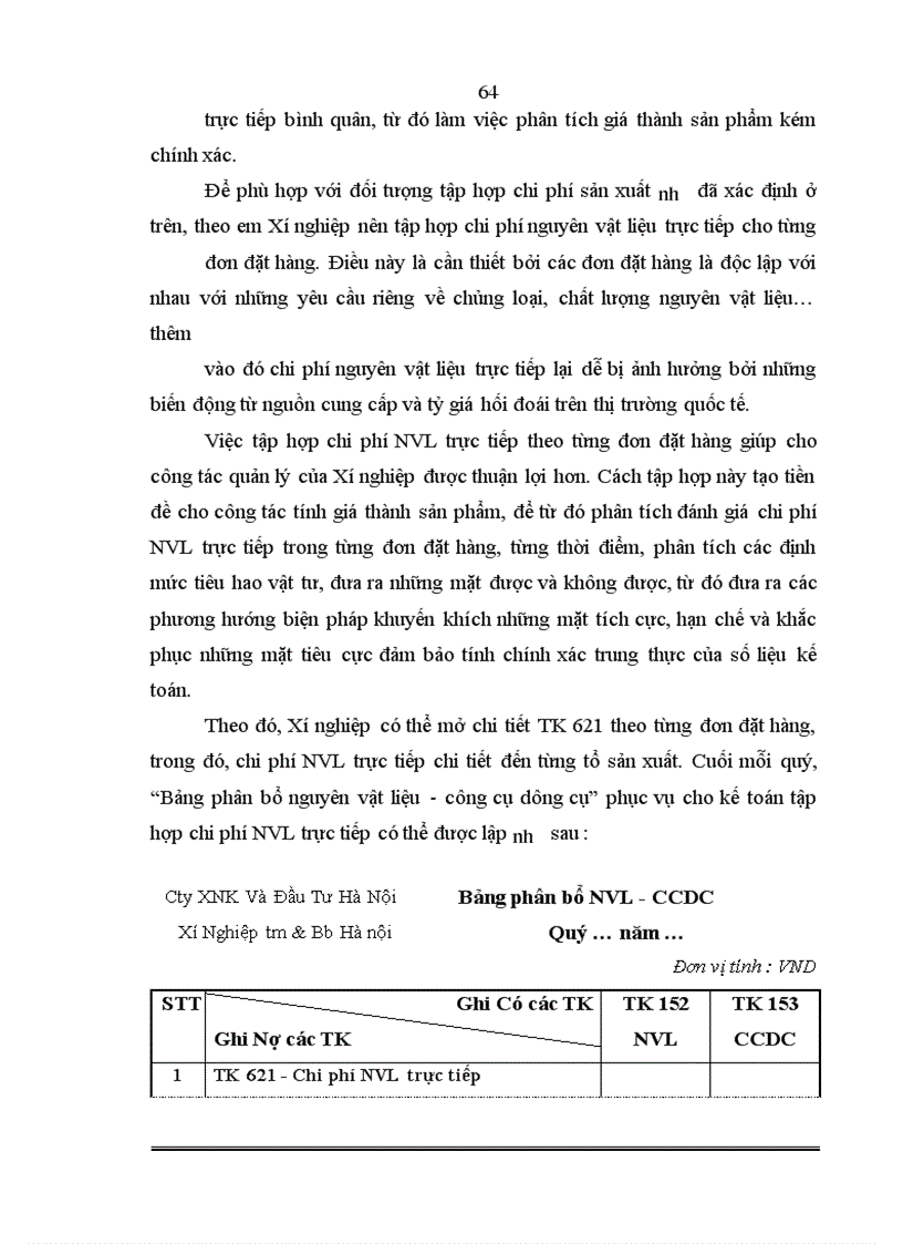image for page Hoàn thiện kế toán chi phí sản xuất và tính giá thành sản phẩm tại Xí nghiệp Thương mại và Bao bì Hà Nội trực thuộc Công ty Xuất nhập khẩu và Đầu tư Hà Nội
