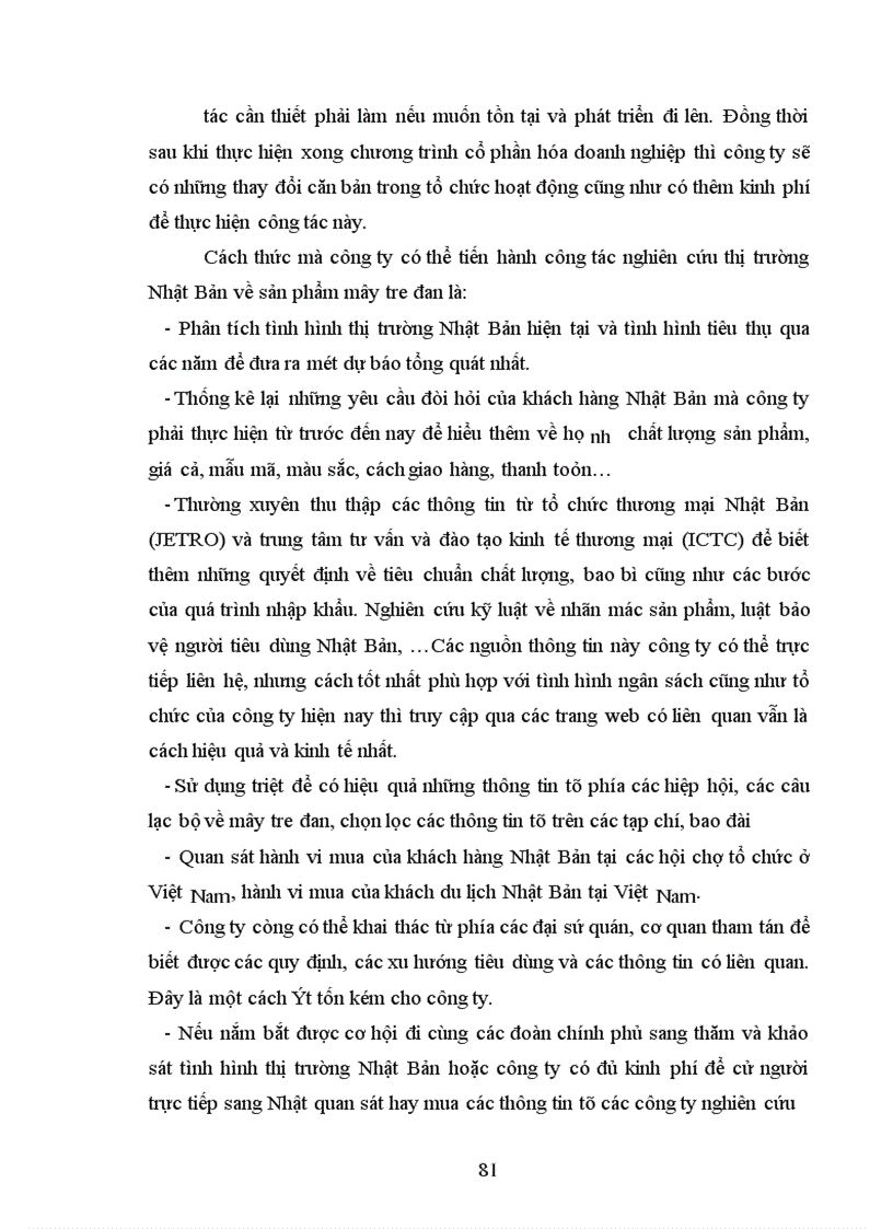 image for page Các giải pháp marketing-mix mở rộng thị trường hàng mây tre đan ở Nhật Bản của công ty mây tre Hà Nội Chương Dương Độ-Hà Nội