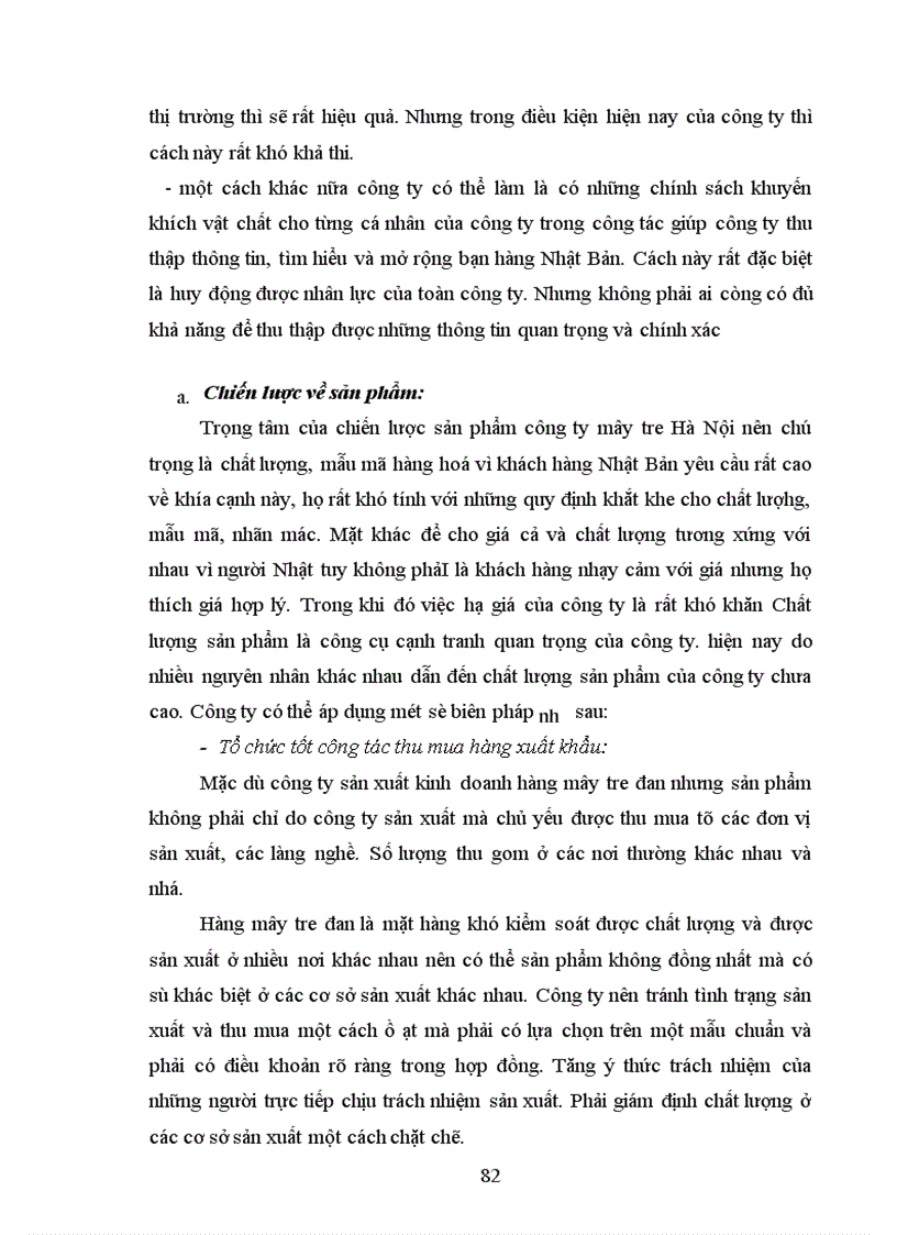 image for page Các giải pháp marketing-mix mở rộng thị trường hàng mây tre đan ở Nhật Bản của công ty mây tre Hà Nội Chương Dương Độ-Hà Nội