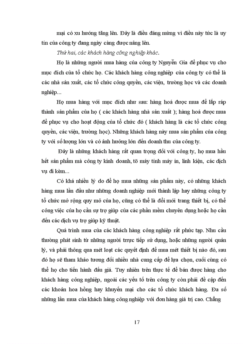 image for page Một số giải pháp marketing nhằm đẩy mạnh tiêu thụ hàng hoá tại Công ty TNHH Nguyễn Gia