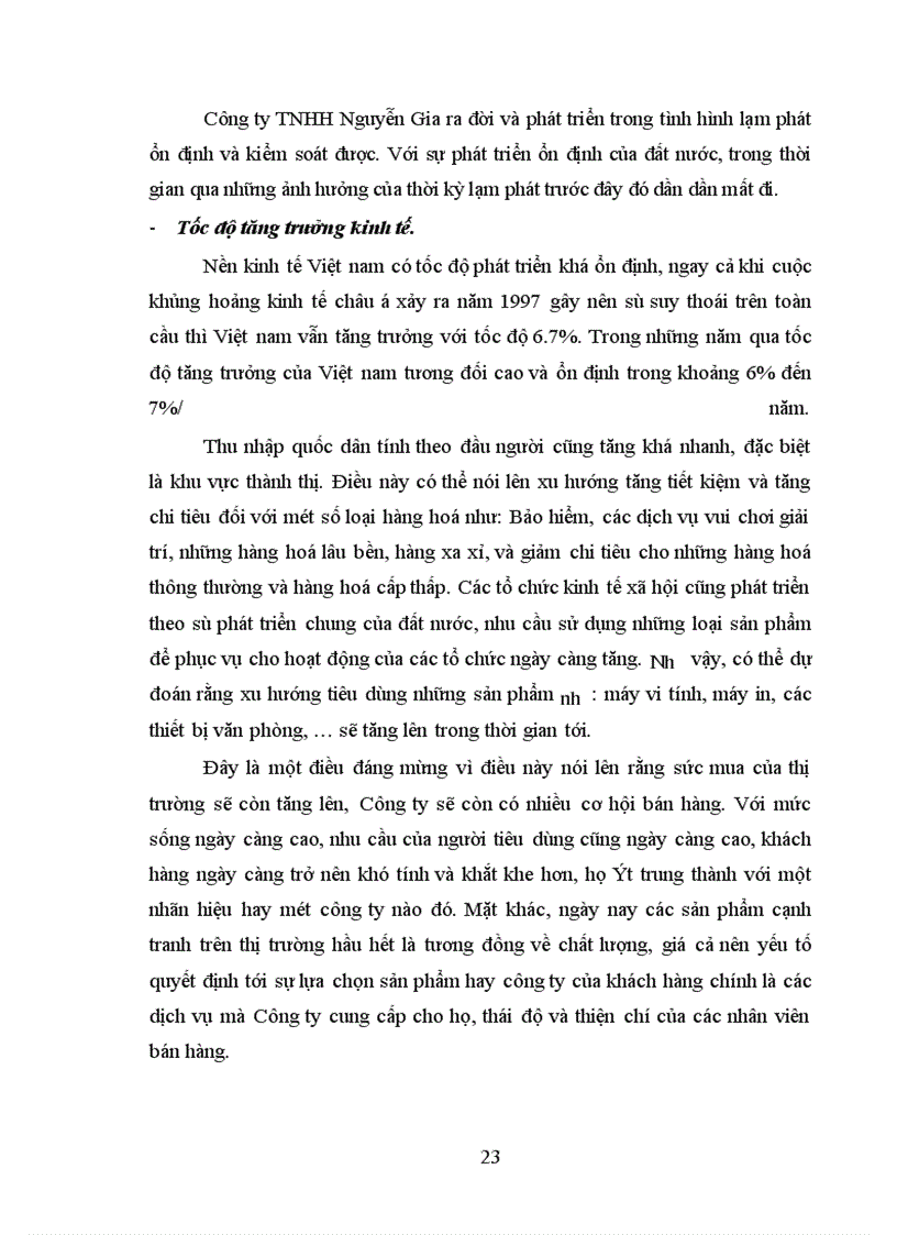 image for page Một số giải pháp marketing nhằm đẩy mạnh tiêu thụ hàng hoá tại Công ty TNHH Nguyễn Gia