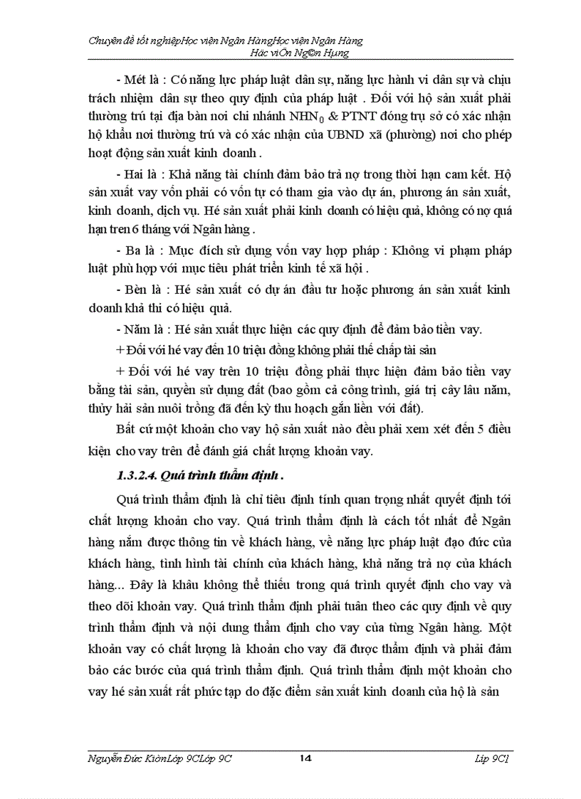 image for page Giải pháp nâng cao chất lượng tín dụng hộ sản xuất tại NHNo & PTNT huyện Hưng Hà tỉnh Thái Bình