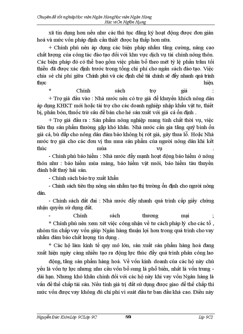 image for page Giải pháp nâng cao chất lượng tín dụng hộ sản xuất tại NHNo & PTNT huyện Hưng Hà tỉnh Thái Bình