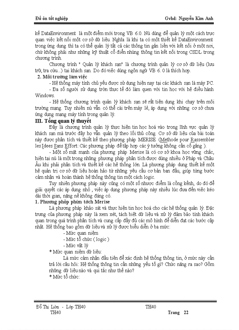 image for page Phân tích bài toán quản lý khách sạn