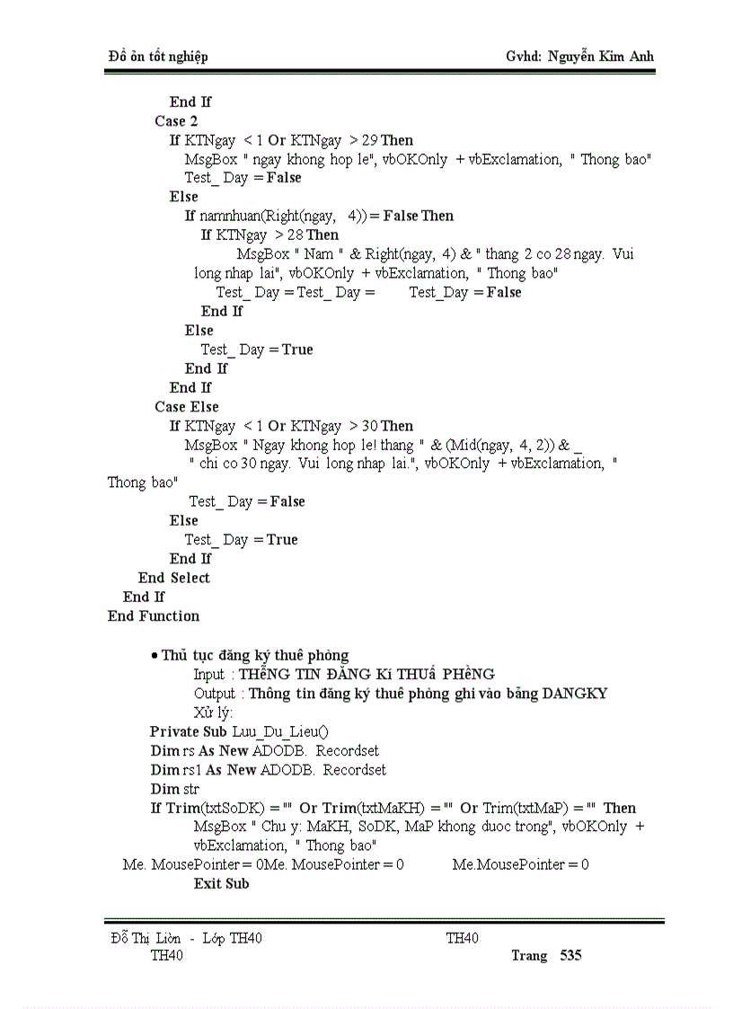 image for page Phân tích bài toán quản lý khách sạn