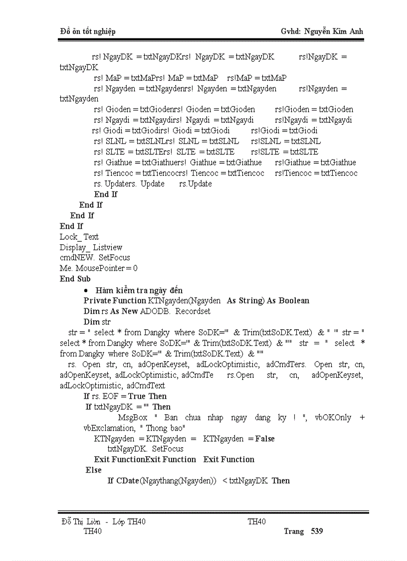 image for page Phân tích bài toán quản lý khách sạn