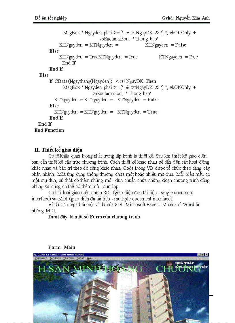 image for page Phân tích bài toán quản lý khách sạn