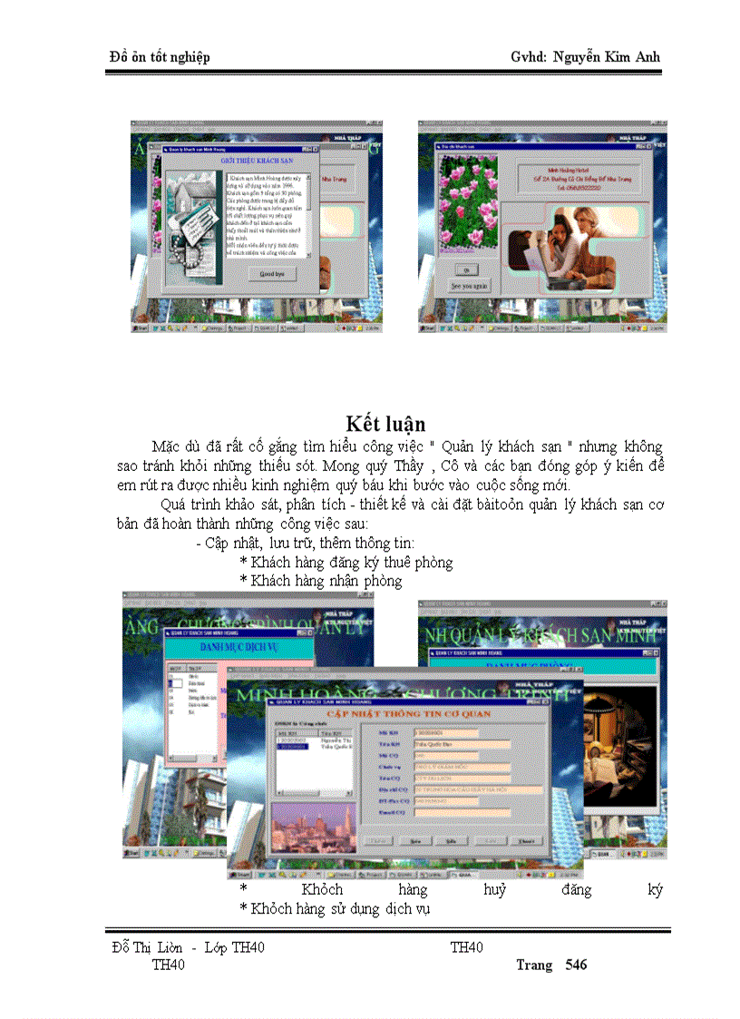 image for page Phân tích bài toán quản lý khách sạn