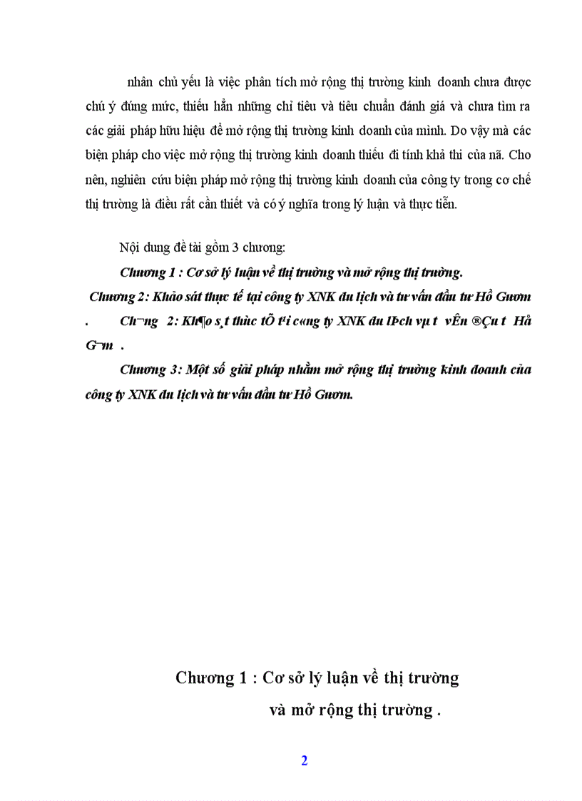 image for page Báo cáo thực tập tại công ty XNK du lịch và tư vấn đầu tư Hồ Gươm