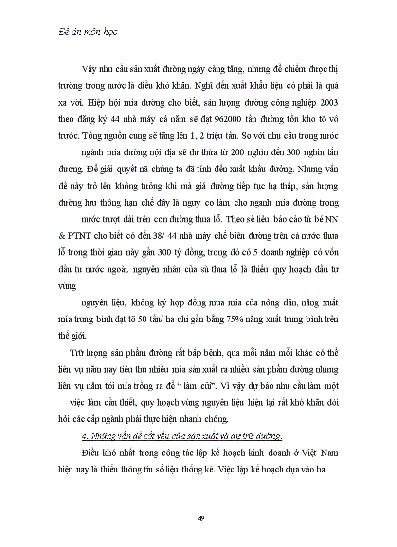 image for page Tiếp cận vấn đề lý thuyết kế hoạch sản xuất và dự trữ trong doanh nghiệp sản xuất đường