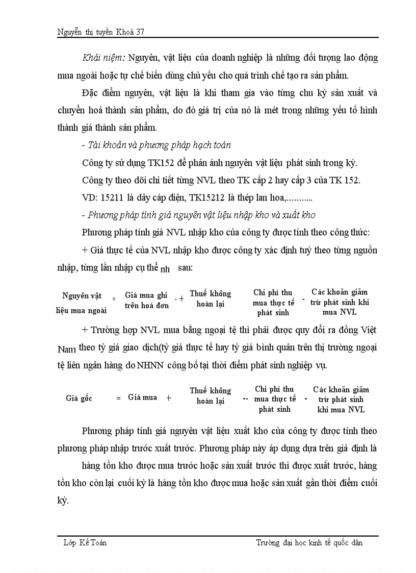 image for page Tổ chức hạch toán kế toán tại công ty