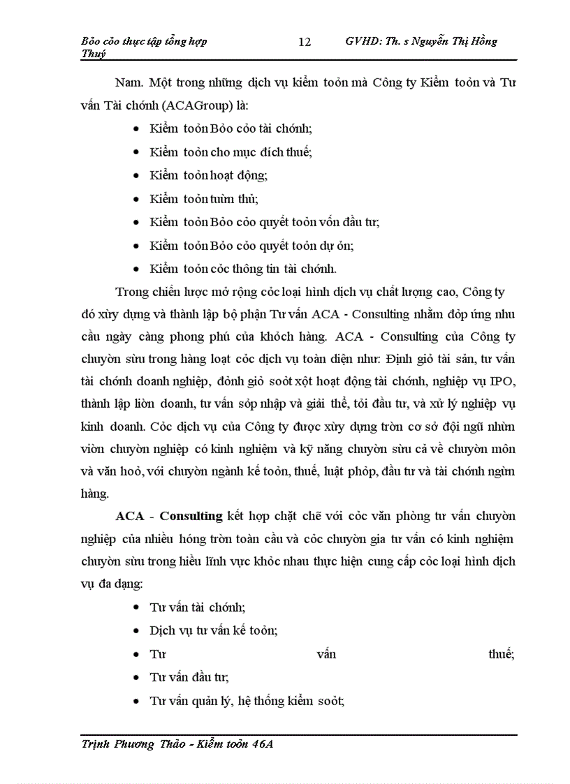 image for page Thực trạng quá trình kiểm toán tiền lương và các khoản trích theo lương trong kiểm toán báo cáo tài chính được thực hiện bởi Công ty TNHH Kiểm toán và Tư vấn tài chính ACAGroup