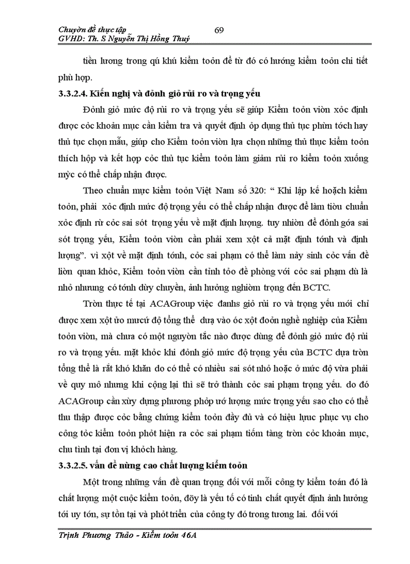 image for page Thực trạng quá trình kiểm toán tiền lương và các khoản trích theo lương trong kiểm toán báo cáo tài chính được thực hiện bởi Công ty TNHH Kiểm toán và Tư vấn tài chính ACAGroup