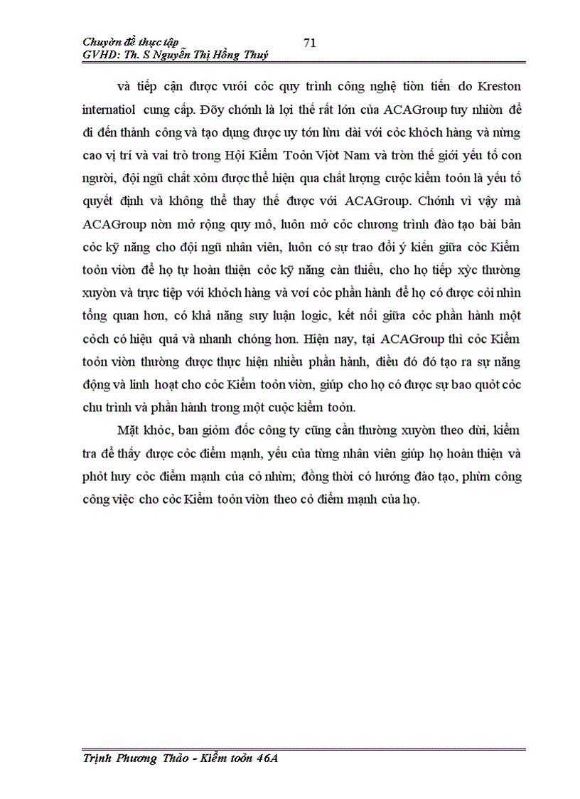 image for page Thực trạng quá trình kiểm toán tiền lương và các khoản trích theo lương trong kiểm toán báo cáo tài chính được thực hiện bởi Công ty TNHH Kiểm toán và Tư vấn tài chính ACAGroup