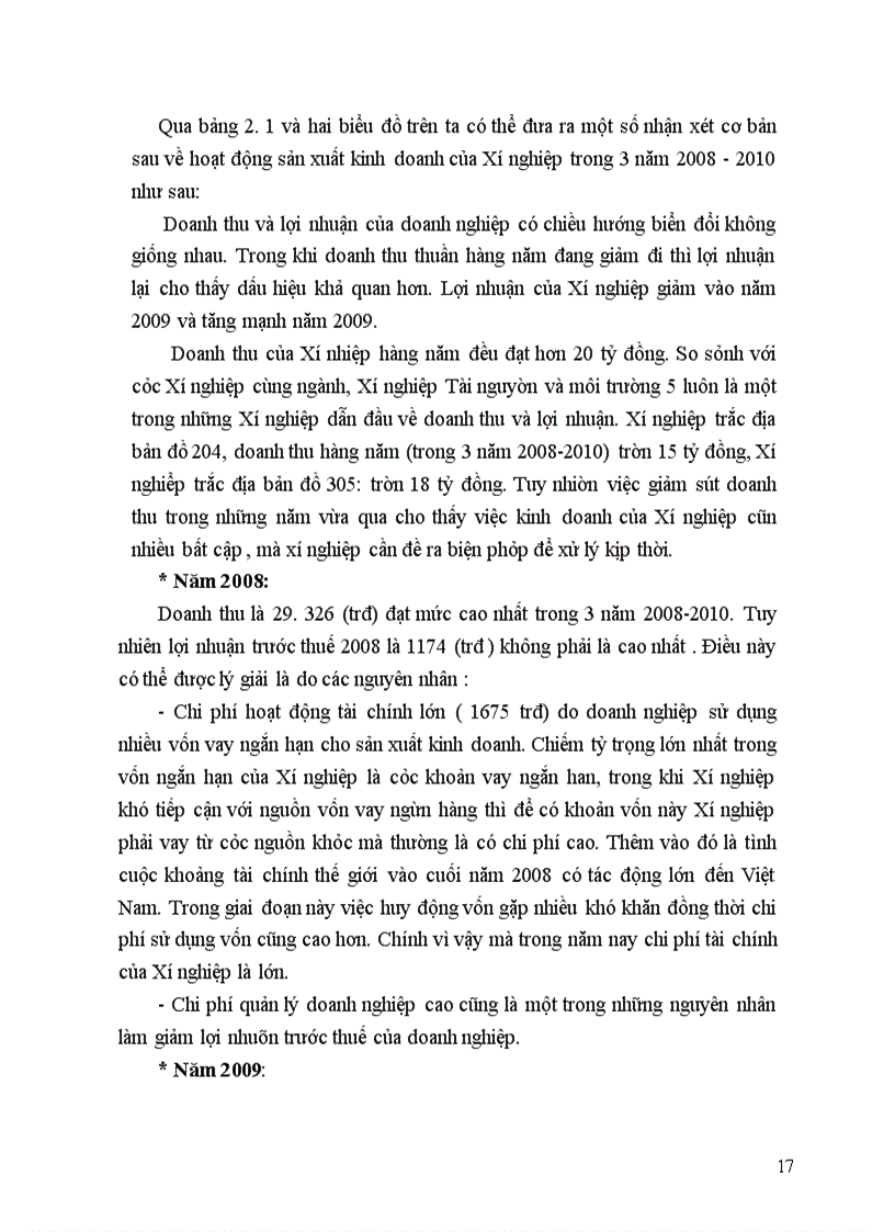 image for page Giải pháp nâng cao hiệu quả sử dụng vốn kinh doanh tại Xí nghiệp Tài nghuyên Môi trường 5 Chú ý