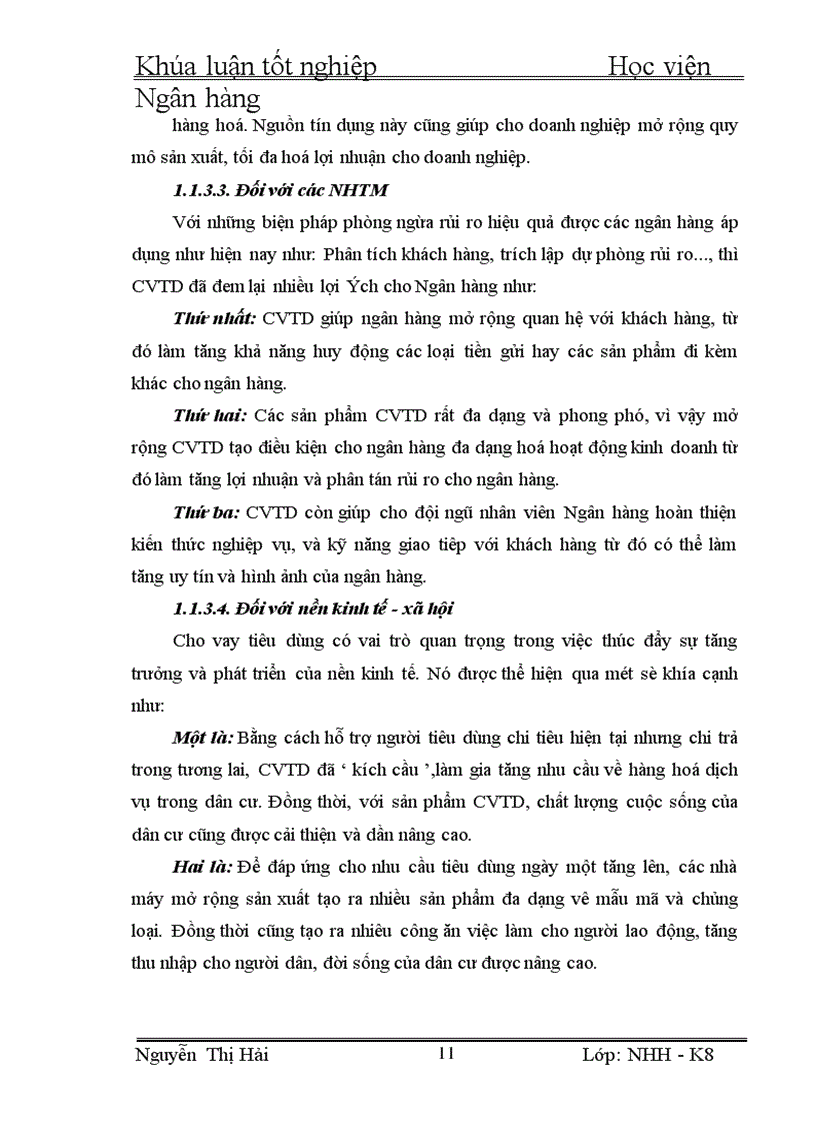 image for page Cở sở lý luận về cho vay tiêu dùng và mở rộng cho vay tiêu dùng