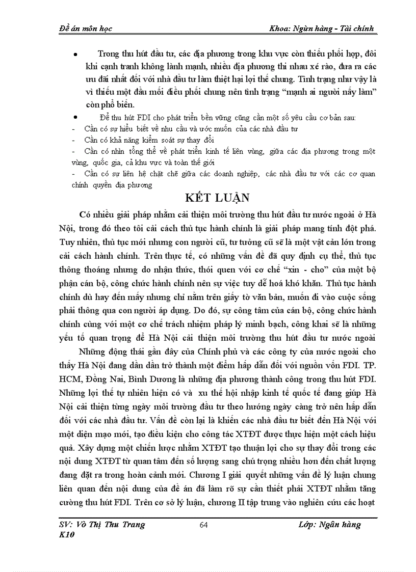 image for page Hoạt động xúc tiến đầu tư nhằm tăng cường thu hút đầu tư trực tiếp nước ngoài vào thủ đô Hà Nội: Thực trạng và giải pháp