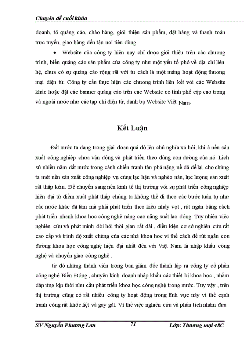 image for page Giải pháp nâng cao hiệu quả kinh doanh nhập khẩu thiết bị khoa học của công ty cổ phần công nghệ Biển Đông