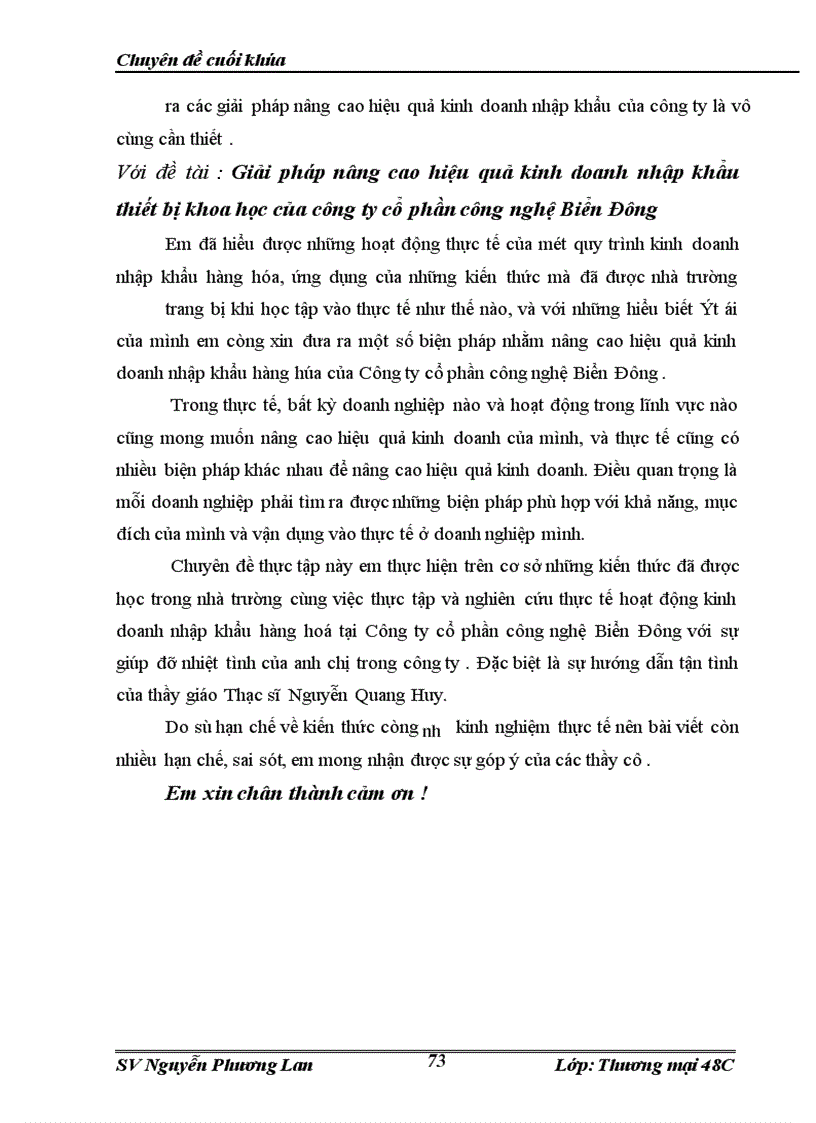 image for page Giải pháp nâng cao hiệu quả kinh doanh nhập khẩu thiết bị khoa học của công ty cổ phần công nghệ Biển Đông