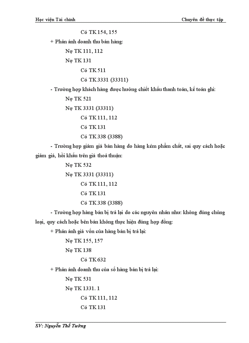 image for page Tổ chức kế toán doanh thu bán hàng và xác định kết quả bán hàng ở công ty TNHH sản xuất và thương mại Hùng Vượng