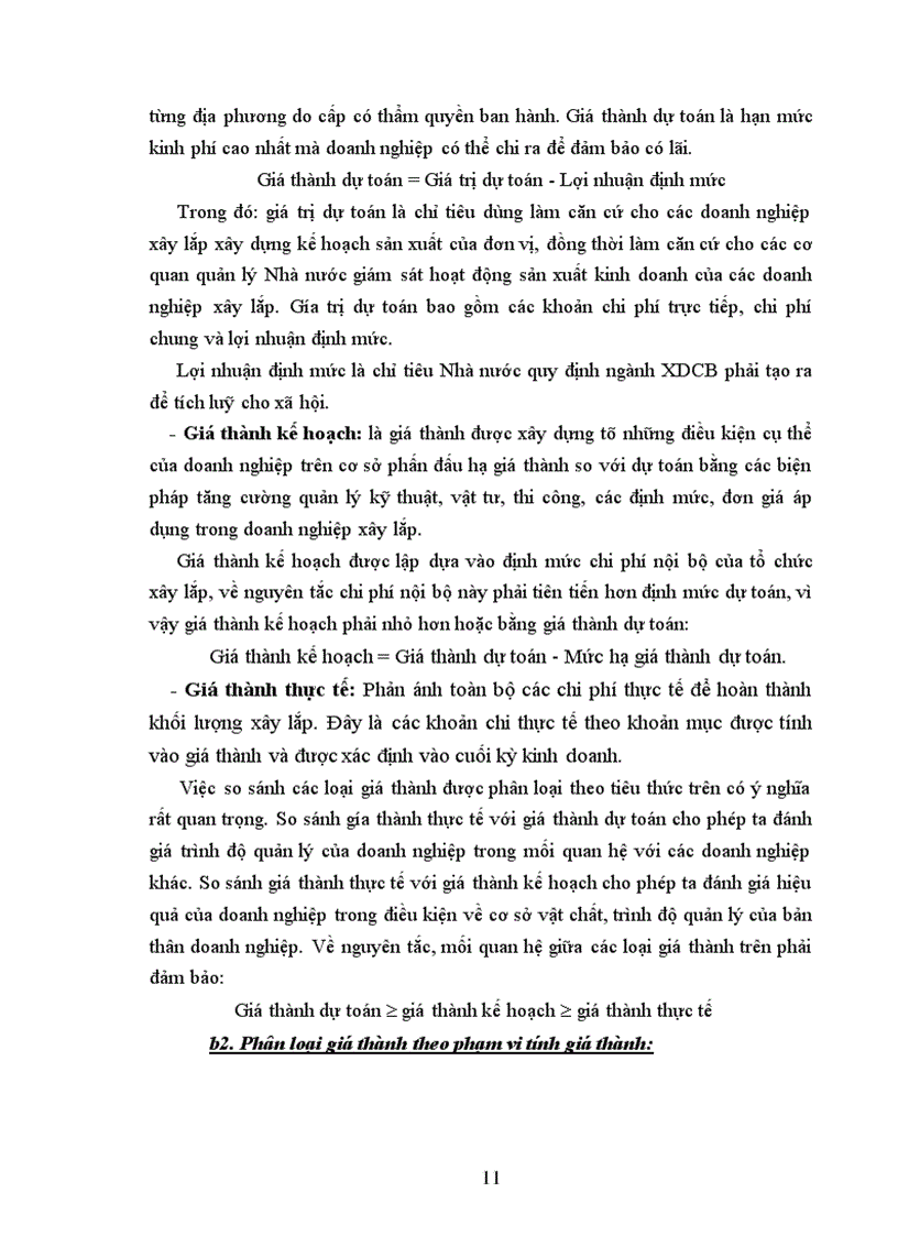 image for page Tổ chức hạch toán chi phí sản xuất và tính giá thành sản phẩm tại Công ty xây dựng Sông Đà II