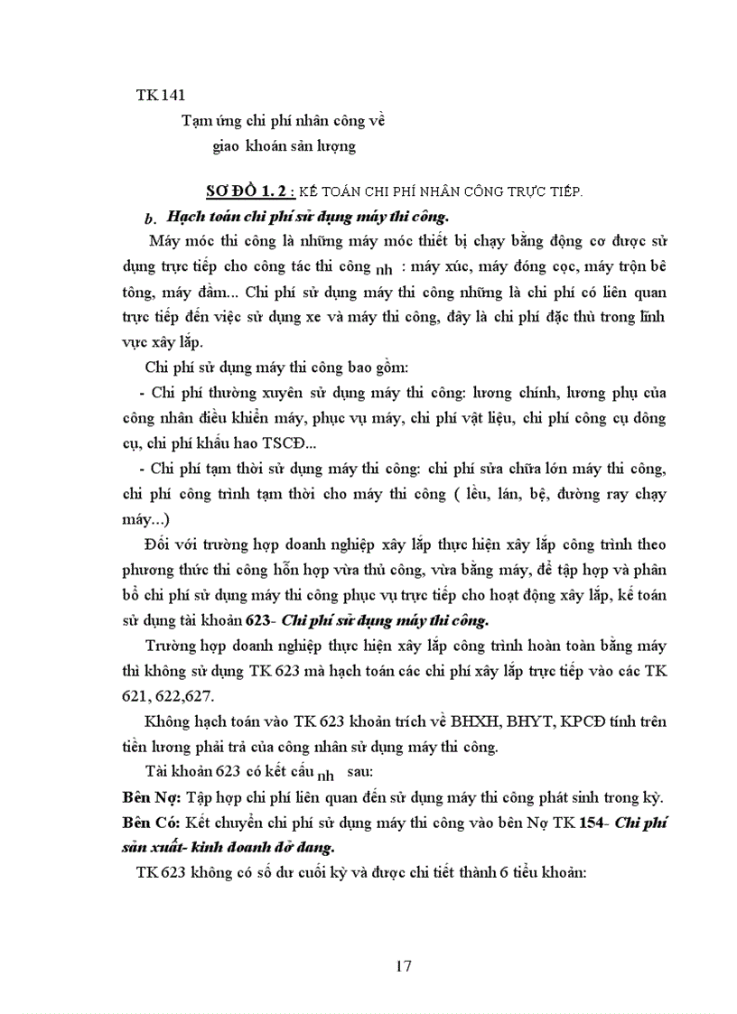 image for page Tổ chức hạch toán chi phí sản xuất và tính giá thành sản phẩm tại Công ty xây dựng Sông Đà II