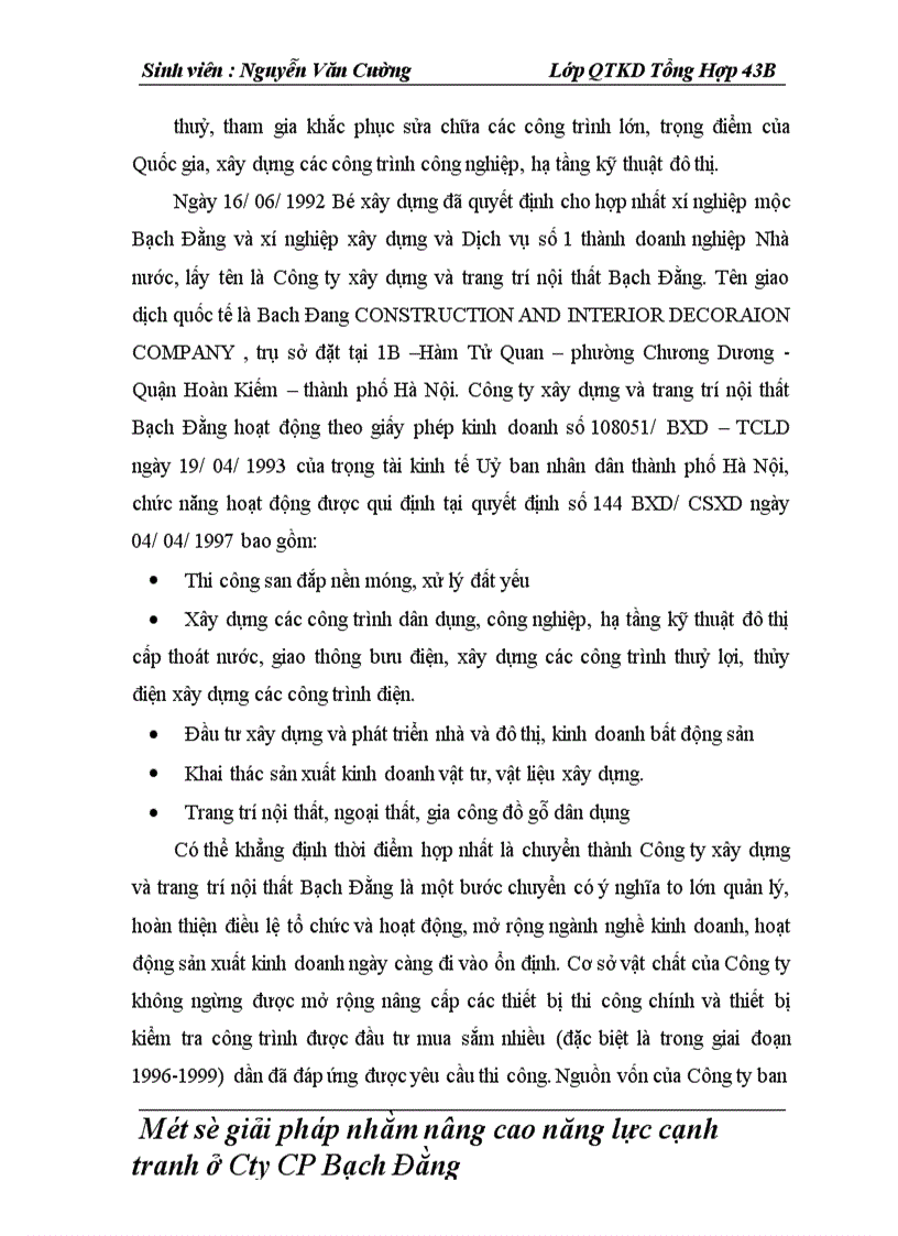 image for page Một số giải pháp nâng cao năng lực cạnh tranh ở công ty cổ phần Bặch Đằng