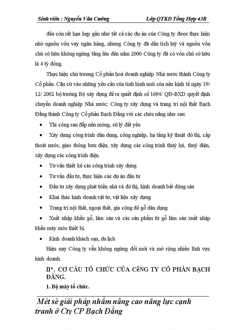 image for page Một số giải pháp nâng cao năng lực cạnh tranh ở công ty cổ phần Bặch Đằng