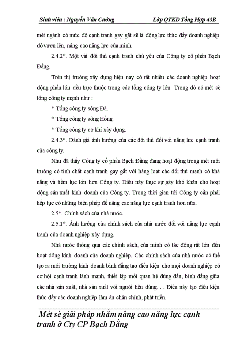 image for page Một số giải pháp nâng cao năng lực cạnh tranh ở công ty cổ phần Bặch Đằng