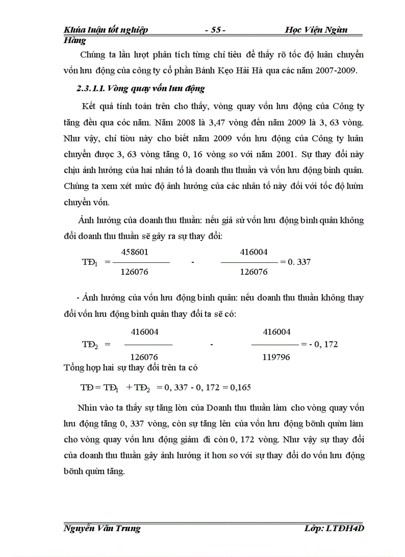 image for page Vốn lưu động và Giải pháp nâng cao hiệu quả sử dụng vốn lưu động tại Công ty Cổ Phần Bánh Kẹo Hải Hà.