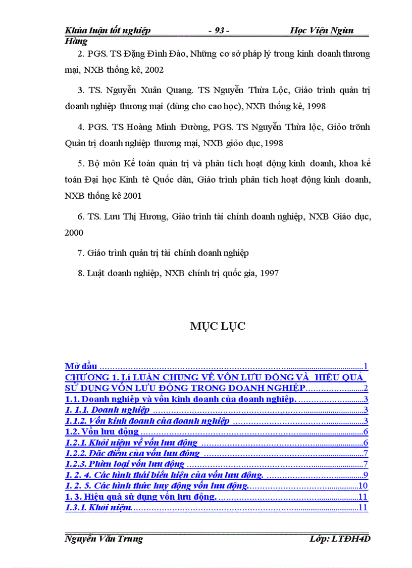 image for page Vốn lưu động và Giải pháp nâng cao hiệu quả sử dụng vốn lưu động tại Công ty Cổ Phần Bánh Kẹo Hải Hà.