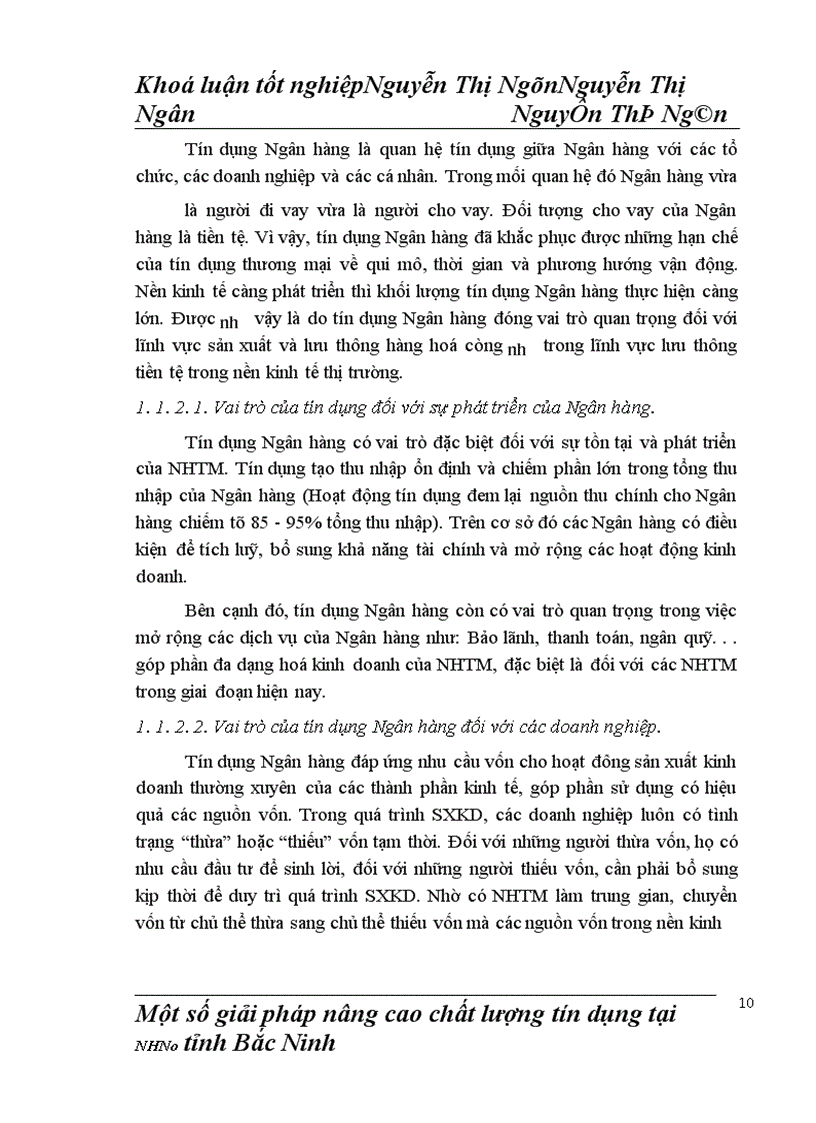 image for page Một số giải pháp nâng cao chất lượng tín dụng tại Ngân hàng Nông nghiệp và Phát triển Nông thôn tỉnh Bắc Ninh