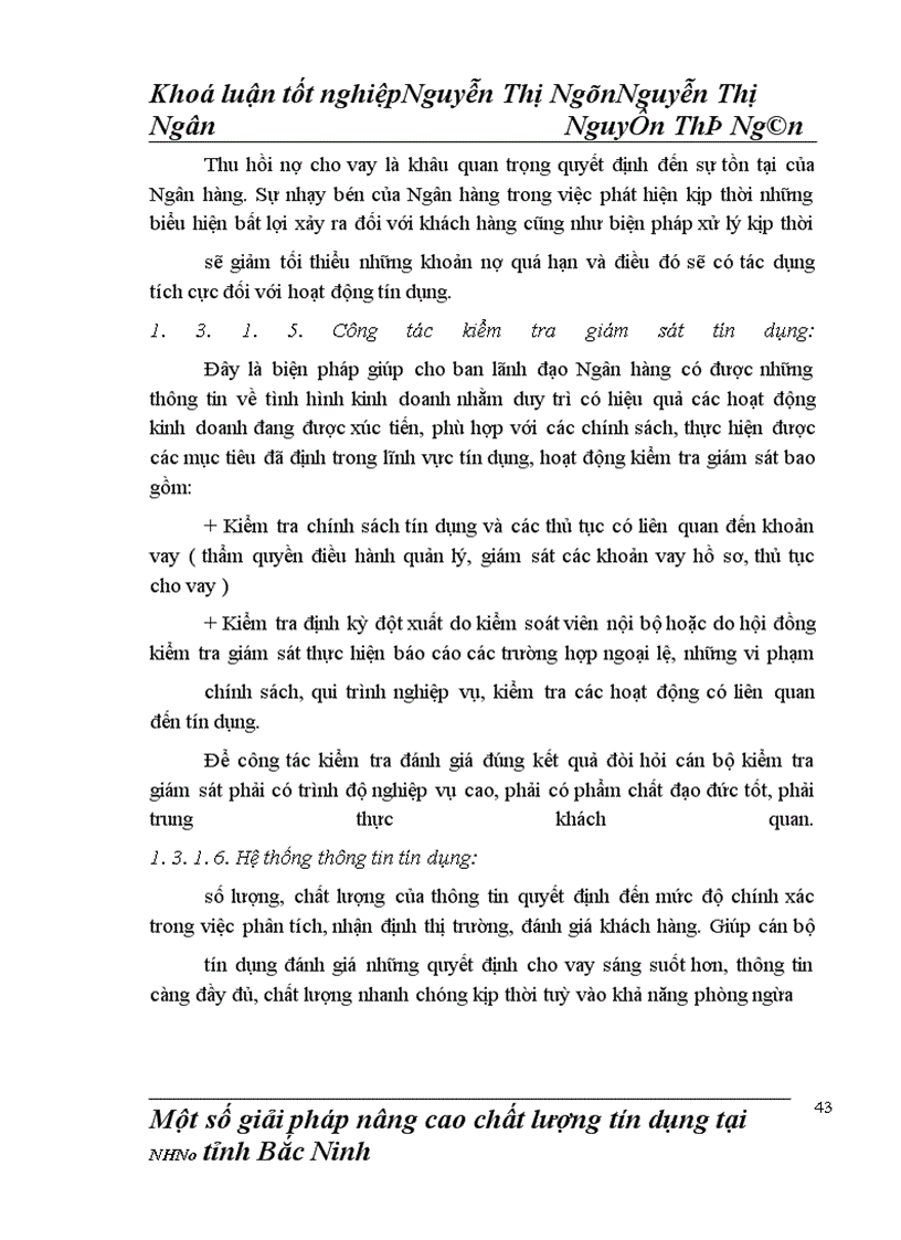 image for page Một số giải pháp nâng cao chất lượng tín dụng tại Ngân hàng Nông nghiệp và Phát triển Nông thôn tỉnh Bắc Ninh