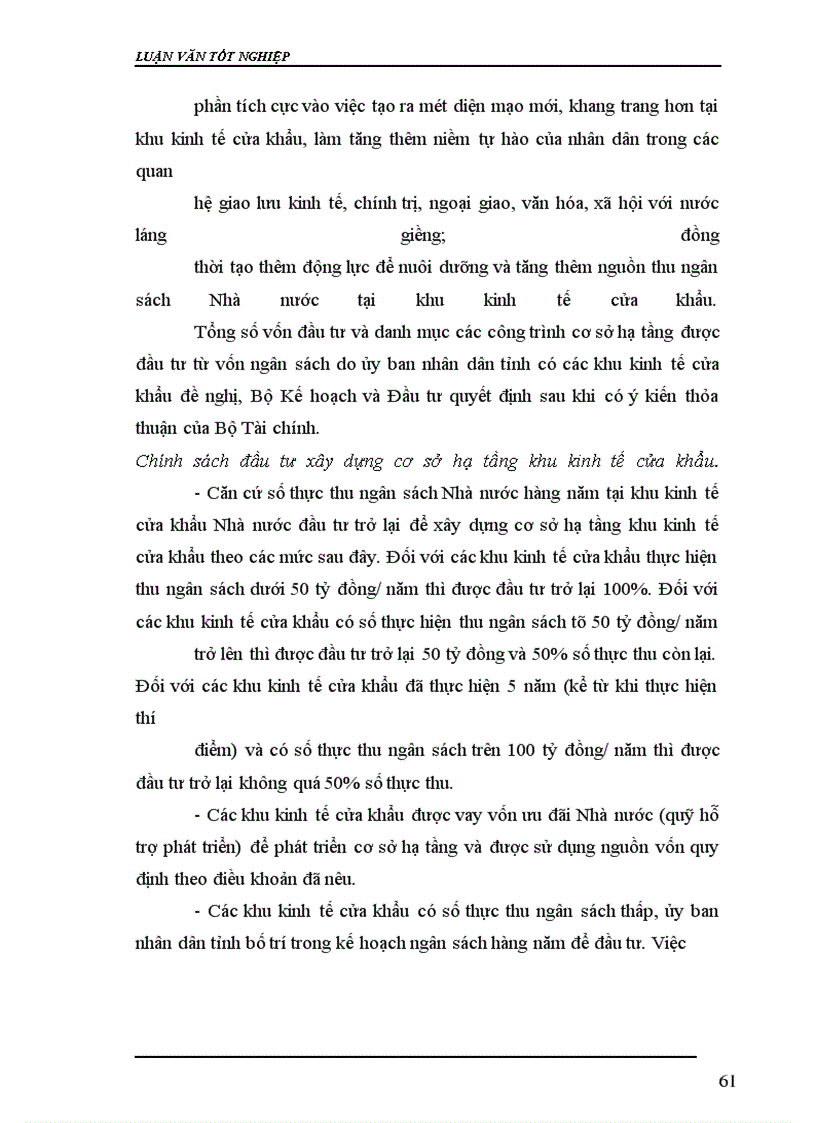 image for page Khu kinh tế cửa khẩu và tác động của nó đối với việc phát triển vùng Đông Bắc