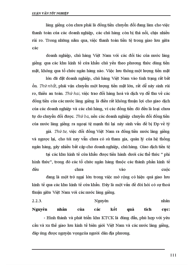 image for page Khu kinh tế cửa khẩu và tác động của nó đối với việc phát triển vùng Đông Bắc
