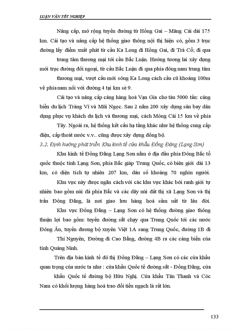 image for page Khu kinh tế cửa khẩu và tác động của nó đối với việc phát triển vùng Đông Bắc