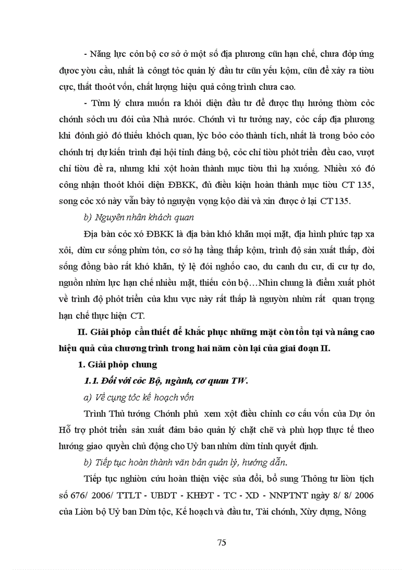 image for page Phương hướng và giải pháp thực hiện chương trình 135 thời kì 1999-2010