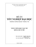 Thiết kế phần mềm đọc mặt số đồng hồ nước