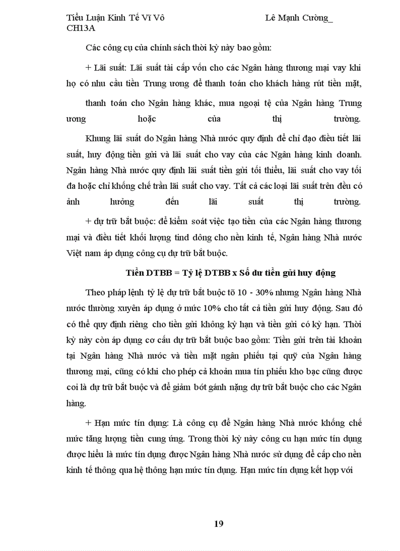 image for page Ngân Hàng Trung ương và các công cụ điều hành chính sách tiền tệ