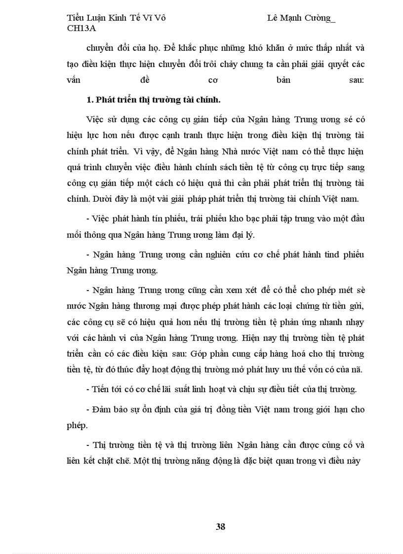 image for page Ngân Hàng Trung ương và các công cụ điều hành chính sách tiền tệ