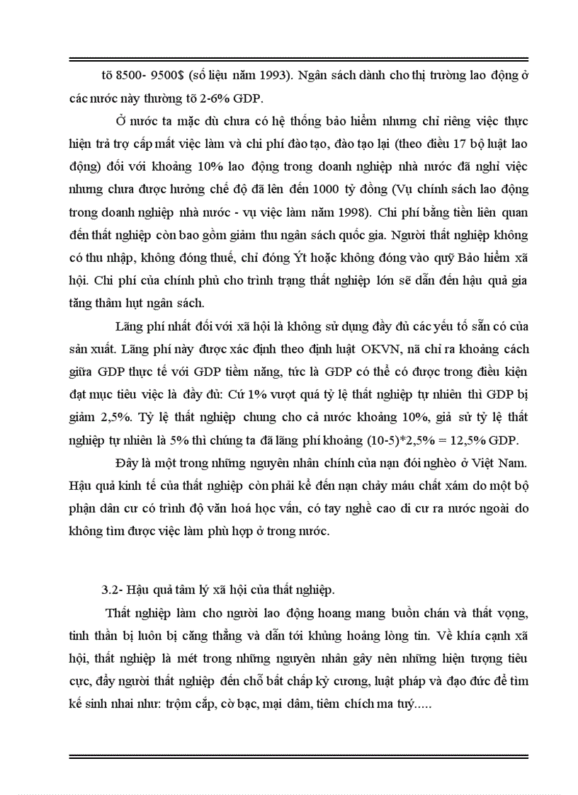 image for page Thực trạng thất nghiệp ở Việt Nam và định hướng triển khai bảo hiểm thất nghiệp