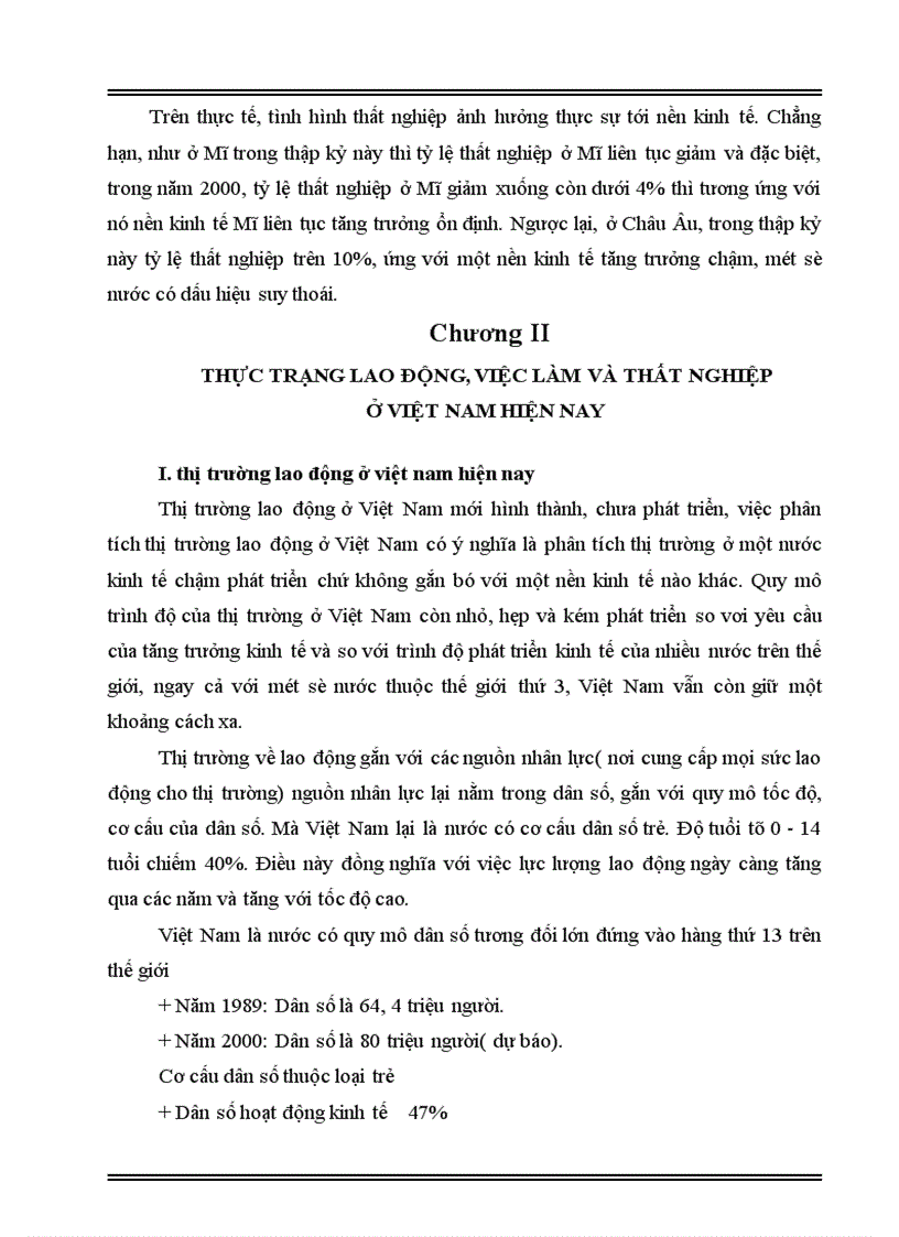 image for page Thực trạng thất nghiệp ở Việt Nam và định hướng triển khai bảo hiểm thất nghiệp