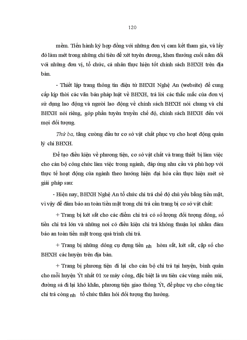 image for page Hoàn thiện quản lý tài chính của bảo hiểm xã hội Hà Tĩnh