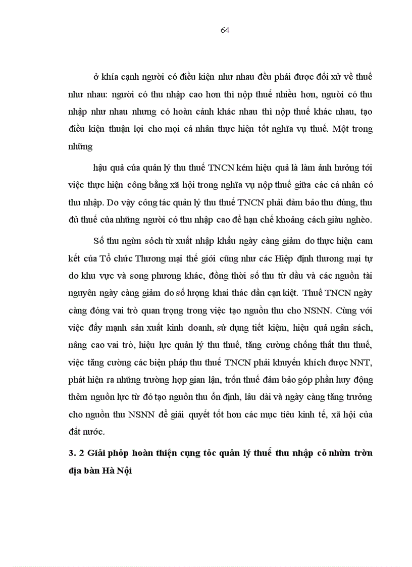 image for page Hoàn thiện công tác quản lý thuế thu nhập cá nhân trên địa bàn Hà Nội