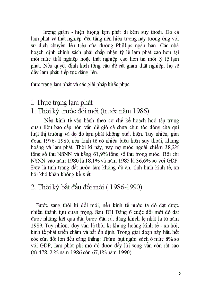 image for page Những tác động của lạm phát tới nền kinh tế