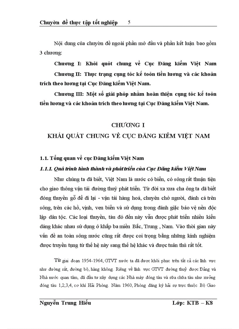 image for page Kế toán các khoản trích theo lương tại Cục Đăng kiểm Việt Nam