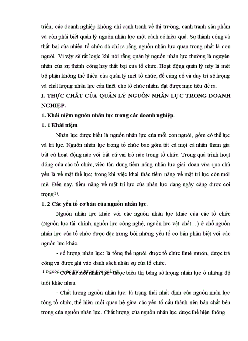 image for page Thực trạng và giải pháp nâng cao hiệu lực quản lý nguồn nhân lực tại Công ty Dệt may Vĩnh Oanh