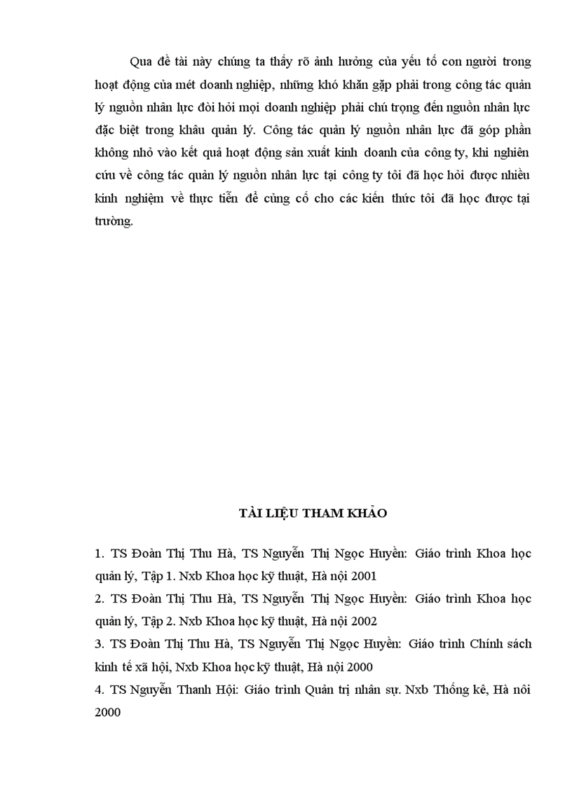 image for page Thực trạng và giải pháp nâng cao hiệu lực quản lý nguồn nhân lực tại Công ty Dệt may Vĩnh Oanh