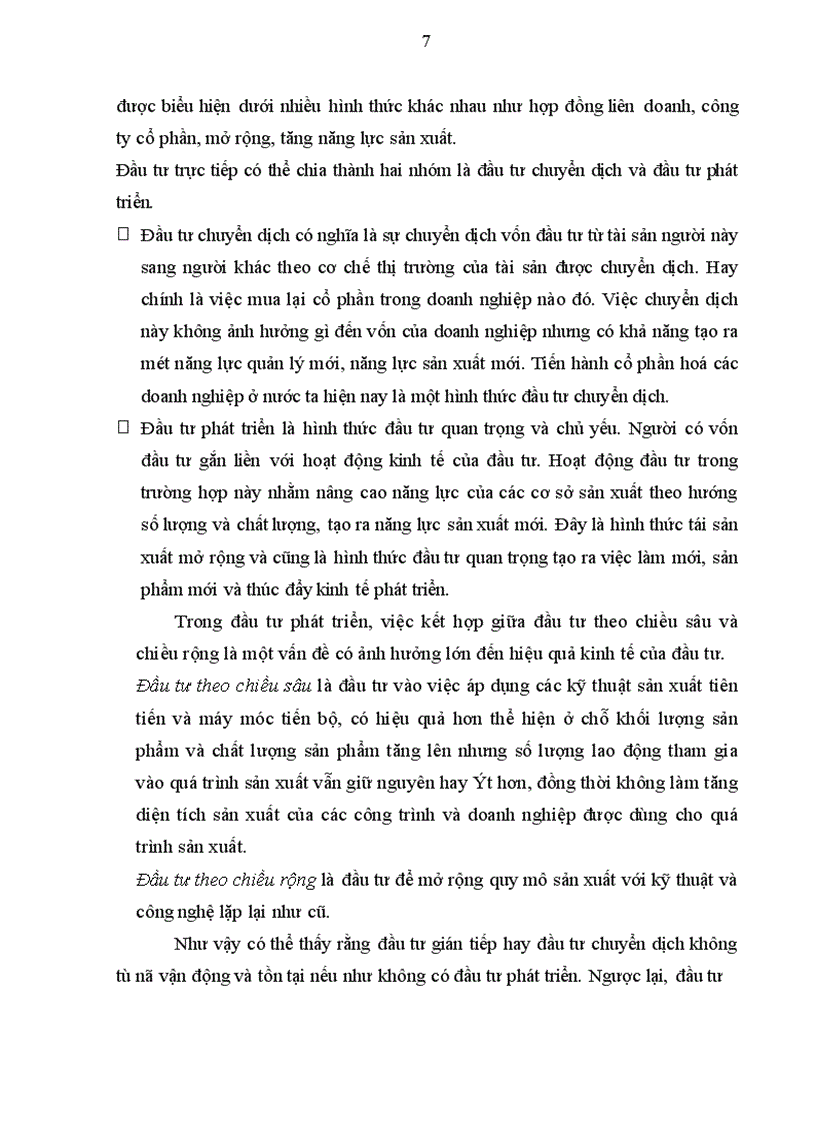 image for page Hình thức đầu tư và nguyên tắc quản lý đầu tư ở các doanh nghiệp